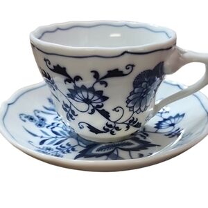 Blue Danube Cup and Saucer